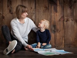 TIPS TO TAKE CARE OF YOUR LITTLE ONES Mom and son