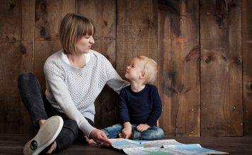 TIPS TO TAKE CARE OF YOUR LITTLE ONES Mom and son