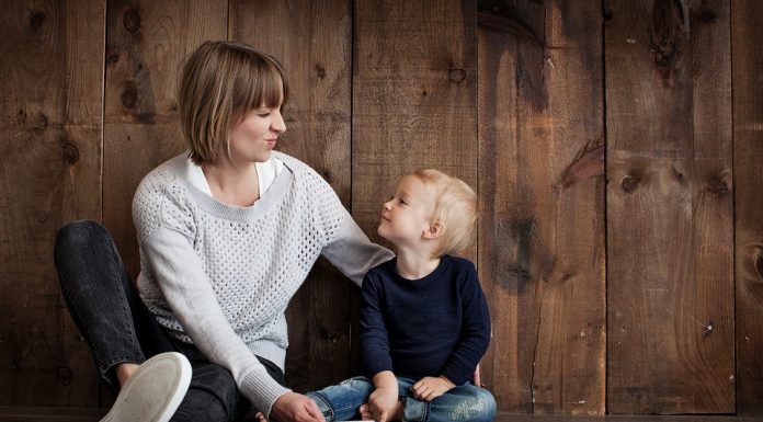 TIPS TO TAKE CARE OF YOUR LITTLE ONES Mom and son