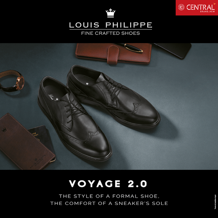 louis philipe formal shoes