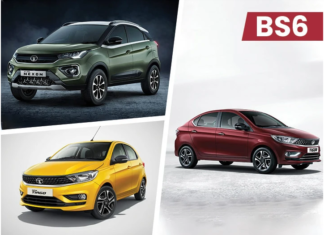 Facelifted Tata Nexon, Tigor, And Tiago Launched With BS6 Engine tata motors