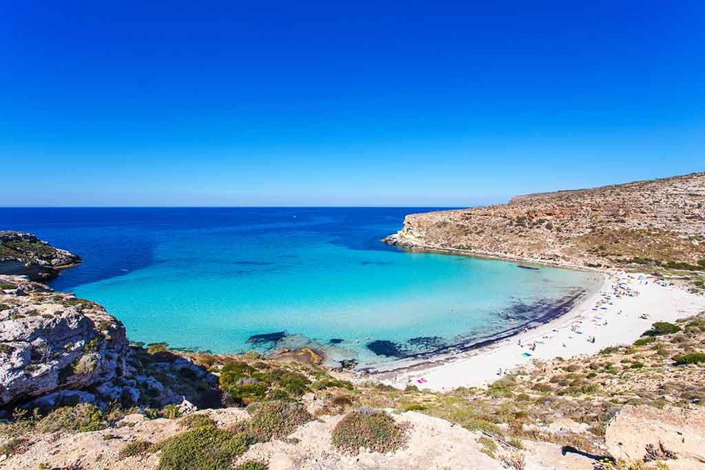 Spiaggia dei Conigli: Lampedusa, Italy