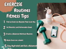 Exercise Routine & Healthy Lifestyle